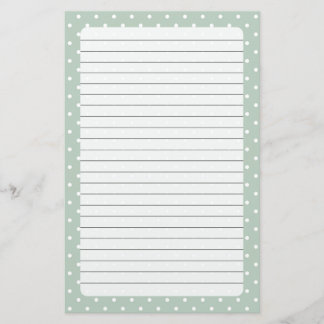 Polka Dots Briefpapier
