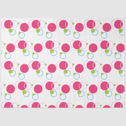 Polka Dots cadeaupapier Tissuepapier (Voorkant)