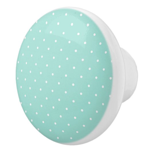 Polka Dots Ceramic Knob. Keramische Knop (Rechts)