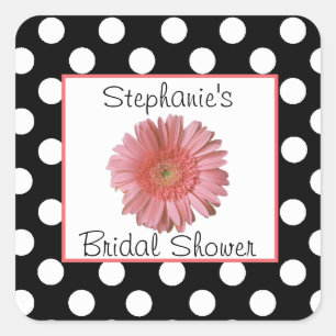 Polka Dots & Daisy Vrijgezellenfeest Sticker
