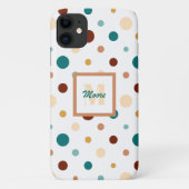 Polka Dots - Diverse grootten - Vervaagde zonnekle Case-Mate iPhone Case (Achterkant)