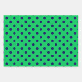 Polka Dots Dotted DIY Patroon & Achtergrond Kleure Inpakpapier Vel (Voorkant 2)