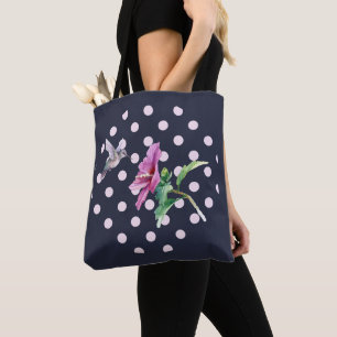 Polka Dots en Hummingbird Draagtas
