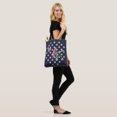 Polka Dots en Hummingbird Draagtas (Op model)
