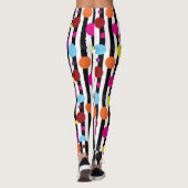 Polka dots en stripes leggings (Achterkant)