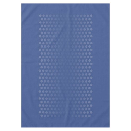 Polka Dots gradiënten blauw en jouw ideeën Tafelkleed (Voorkant)