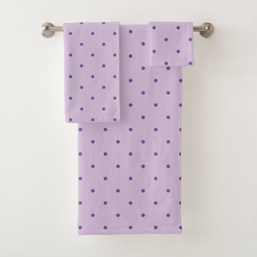 Polka-Dots minuscules et violets (En situation)
