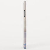 Polka dots, mooi wit paard & strand Case-Mate iPhone case (Achterkant/rechts)