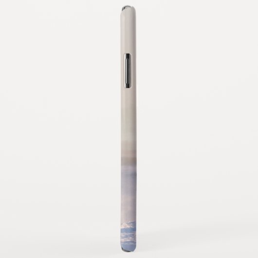 Polka dots, mooi wit paard & strand Case-Mate iPhone case (Achterkant/rechts)