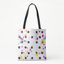 Polka dots multi kleur eenvoudige elegante tas Tas