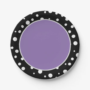 Polka Dots Paper-Borden Papieren Bordje