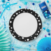 Polka Dots Paper-Borden Papieren Bordje (Feest)