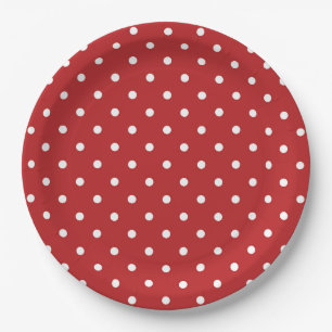 Polka Dots Papieren Bordje