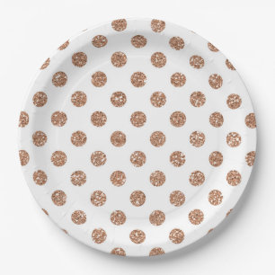 Polka Dots Papieren Bordje