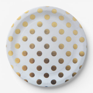 Polka Dots Papieren Bordje