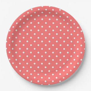Polka Dots Papieren Bordje