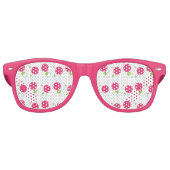 Polka Dots Party Favor Retro Zonnebril (Voorkant)