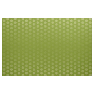 Polka Dots Pattern green + jouw ideeën Stof