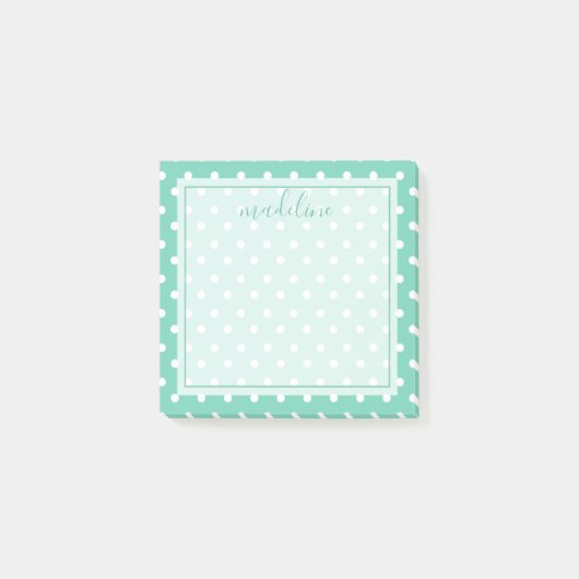 Polka Dots Pattern  | Opmerking van Post-it® Notes (Voorkant)