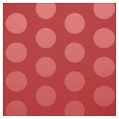 Polka Dots Pattern Red uw ideeën Stof (Swatch)