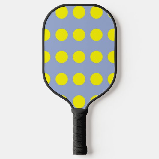 Polka Dots Pickleball Paddle (Voorkant)