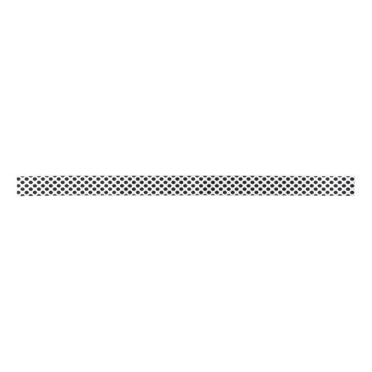 Polka Dots, Polka Dot Pattern, Black and White Lint (Voorkant)