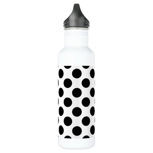 Polka Dots, Polka Dot Pattern, Black and White Waterfles (Links)