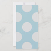 Polka Dots, Polka Dot Pattern, Stippen, Blue, Grey (Achterkant)
