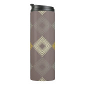 Polka dots seamless pattern. Mosaic of Ethic Figu Thermosbeker (Geroteerd rechts)