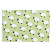 Polka Dots Sheep Kussensloop (Achterkant-Links)