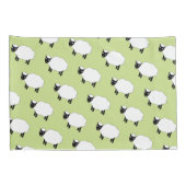 Polka Dots Sheep Kussensloop (Achterkant-Rechts)
