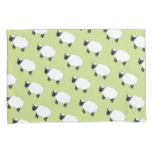 Polka Dots Sheep Kussensloop (Voorkant-Rechts)