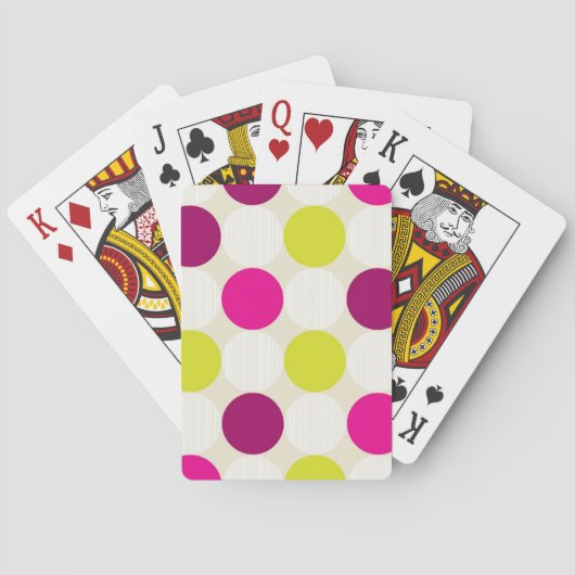 Polka Dots Speelkaarten (Achterkant)