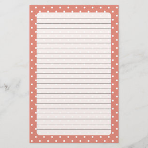 Polka Dots Stationery Briefpapier
