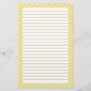 Polka Dots Stationery Briefpapier