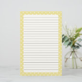 Polka Dots Stationery Briefpapier (Staand voorkant)