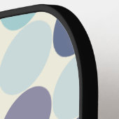 Polka Dots & Stripes Pickleball Paddle Sjabloon (Links Detail)