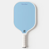 Polka Dots & Stripes Pickleball Paddle Sjabloon (Achterkant)
