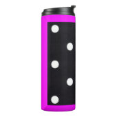Polka dots thermosbeker (Gedraaid links)