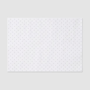 Polka Dots Tissue Papier in Grijs