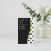 Polka Dots Visitekaartjes (Staand voorkant)