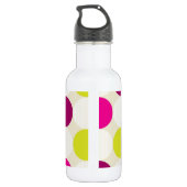Polka Dots Water Bottle Waterfles (Achterkant)