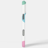 Polka Dots Zacht Roze Groen Blauw Paarse Sinaasapp Case-Mate iPhone Case (Achterkant / Rechts)