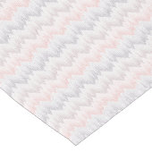 Polka Dotted Mountain Peak Pattern Korte Tafelloper (Hoek)