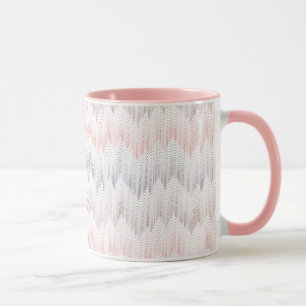 Polka Dotted Mountain Peak Pattern Mok