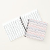 Polka Dotted Mountain Peak Pattern Notitieboek (Binnen)