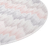 Polka Dotted Mountain Peak Pattern Snijplank (Hoek)