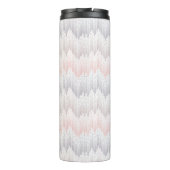 Polka Dotted Mountain Peak Pattern Thermosbeker (Achterkant)