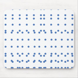 Polka gestippelde Mousepad Muismat