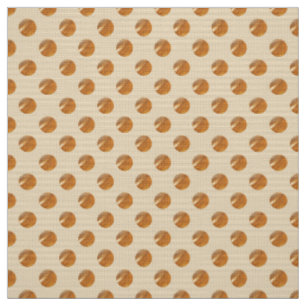 Polka gouden stippen stof